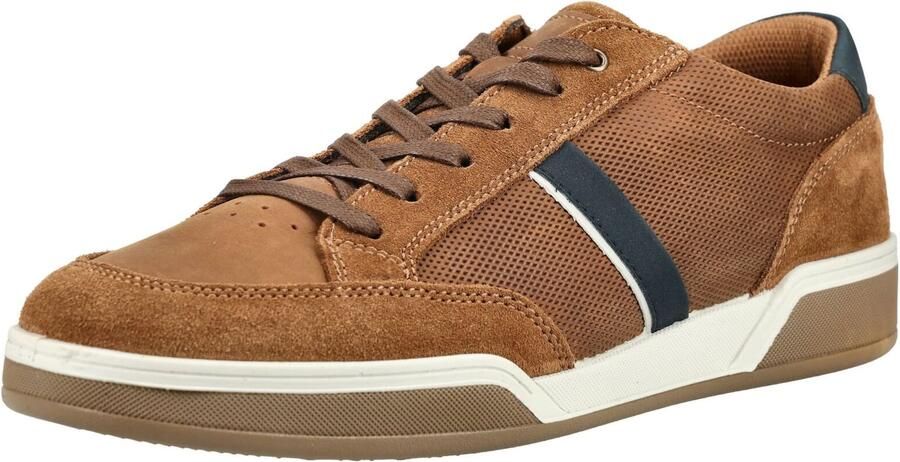 IMAC Sneakers laag navy cognac wit