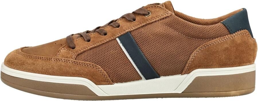 IMAC Sneakers laag navy cognac wit - Foto 6