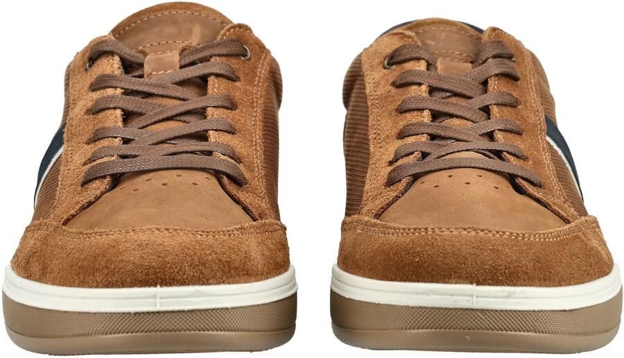 IMAC Sneakers laag navy cognac wit - Foto 4