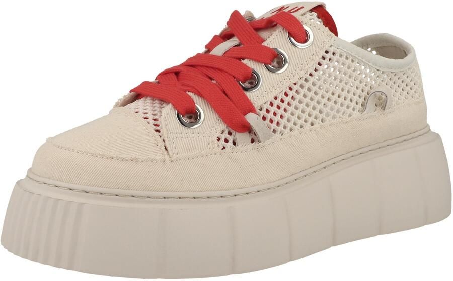 INUIKII Sneakers laag 'Matilda' crème