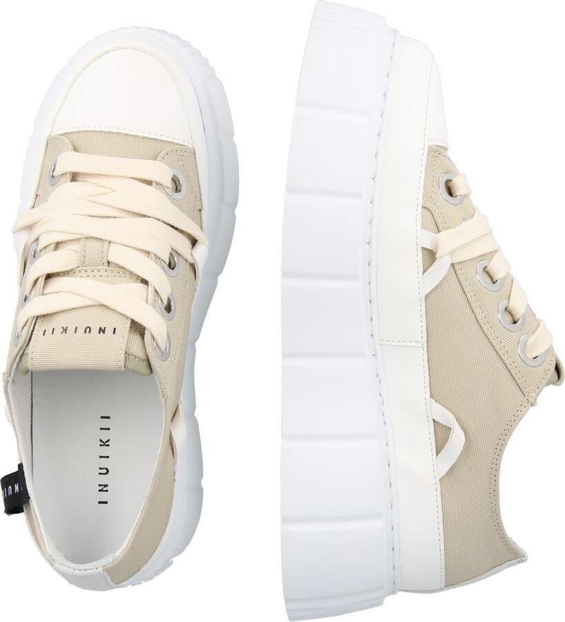 INUIKII Low-Top Sneakers MATILDA CANVAS LOW in beige - Foto 3