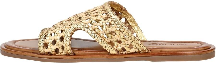 INUOVO Muiltjes beige goud - Foto 6
