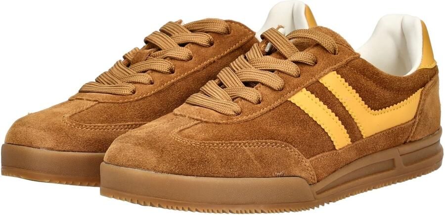 INUOVO Sneakers laag karamel honing - Foto 5