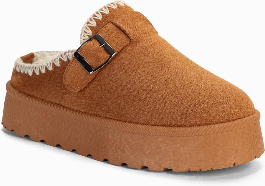 Island Boot Instappers 'SILOE' bruin
