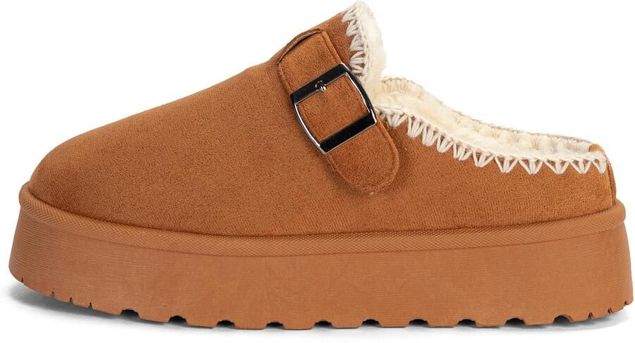 Island Boot Instappers 'SILOE' bruin - Foto 3