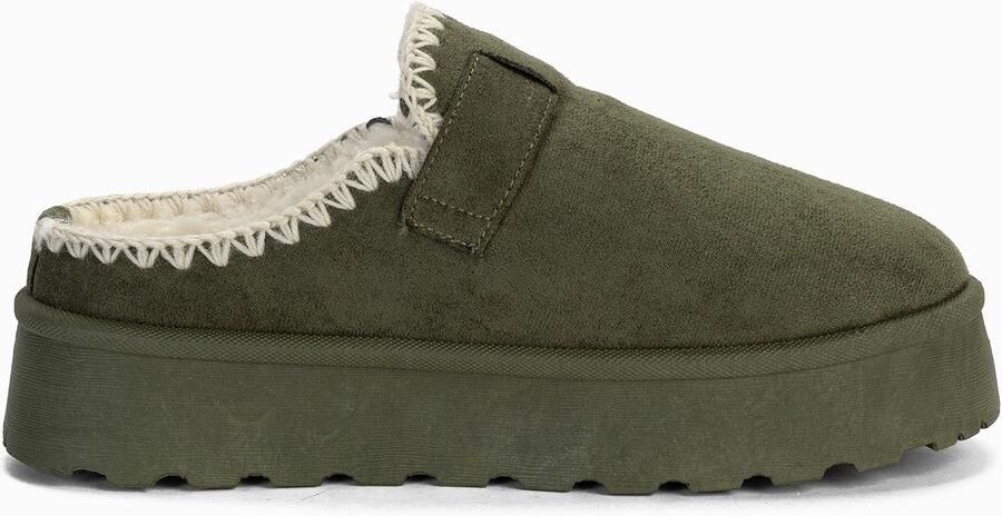 Island Boot Instappers 'SILOE' kaki