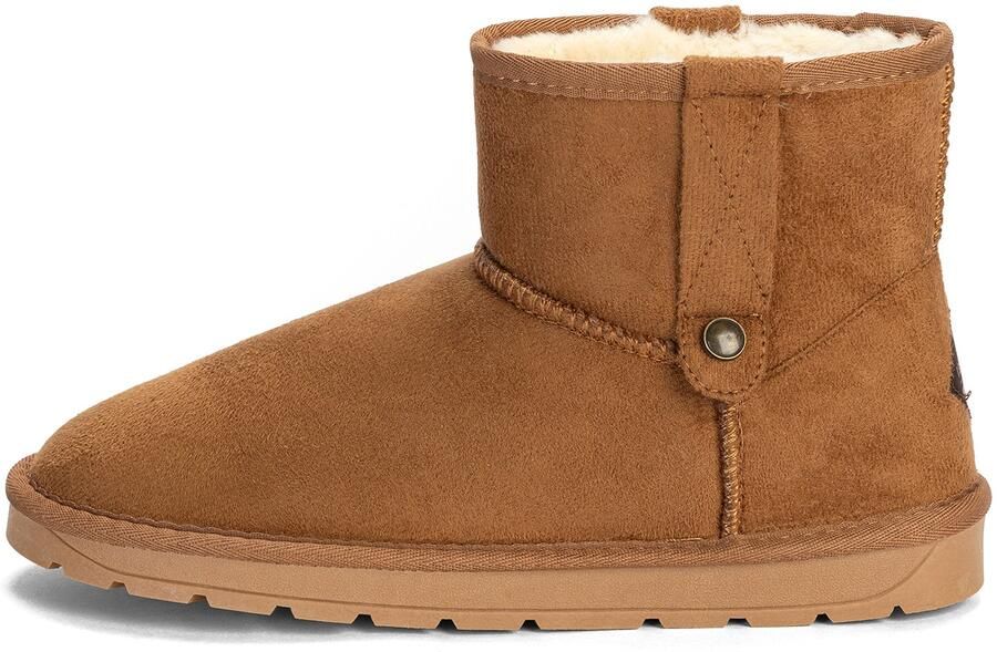 Island Boot Snowboots 'CHRISTIE' lichtbruin