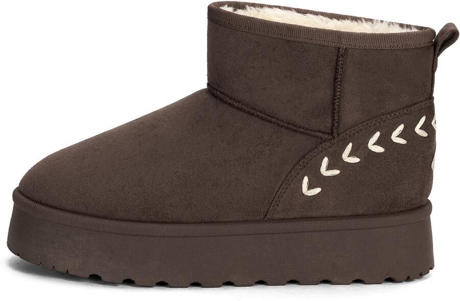 Island Boot Snowboots 'SAPHIR' grijs taupe - Foto 4