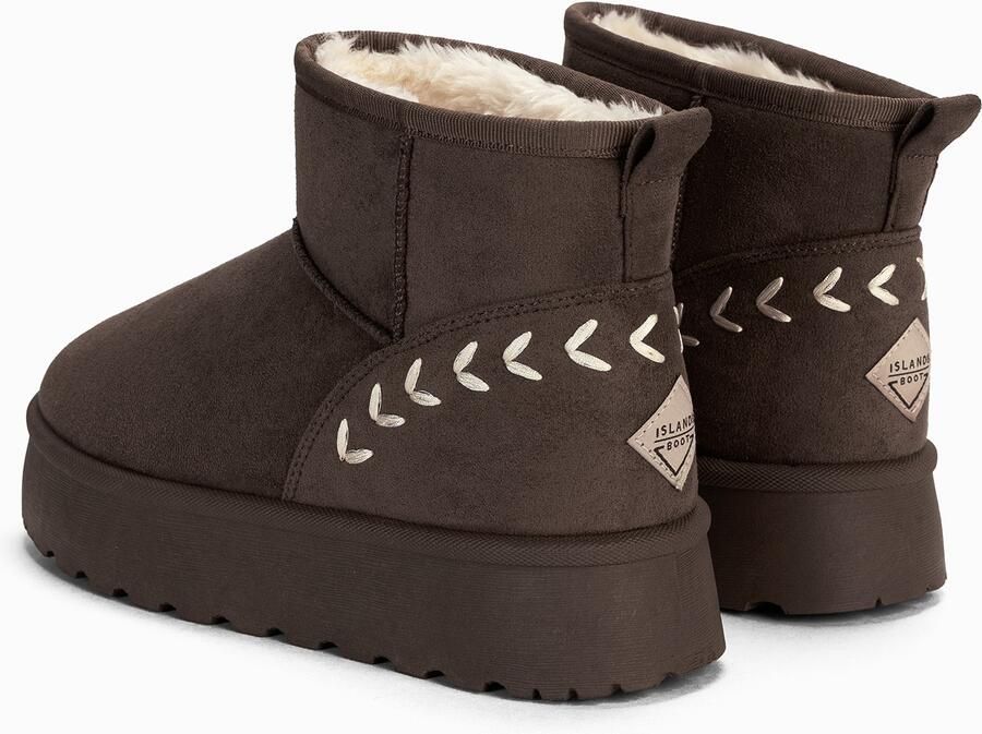 Island Boot Snowboots 'SAPHIR' grijs taupe - Foto 3