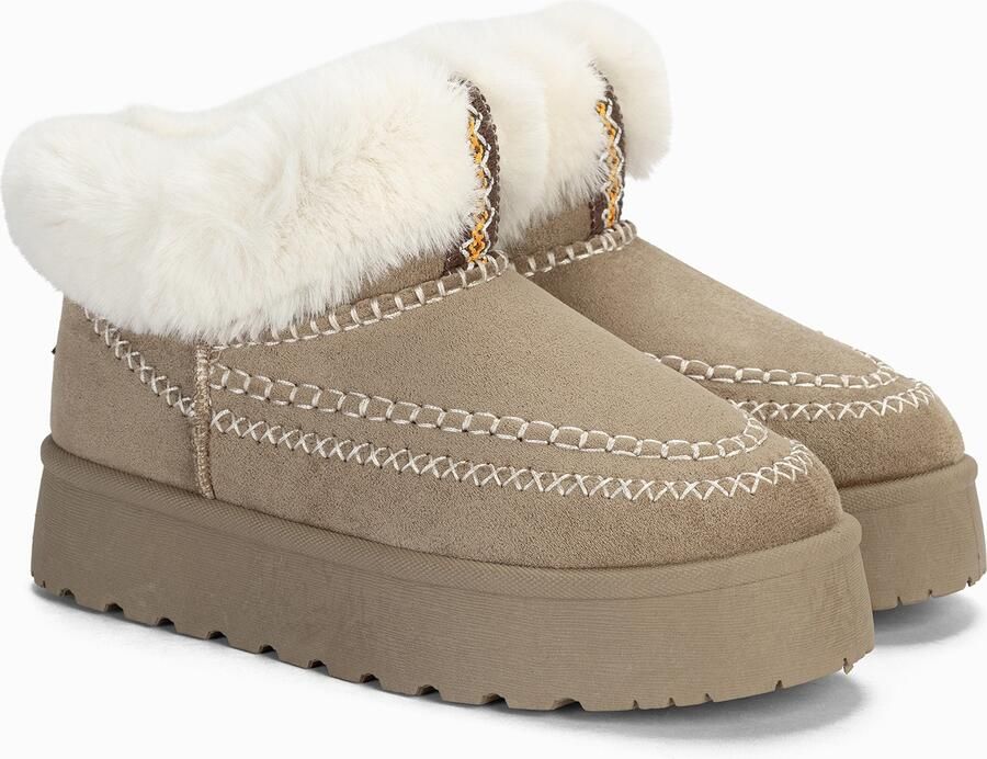 Island Boot Snowboots 'SHEILA' grijs taupe - Foto 2