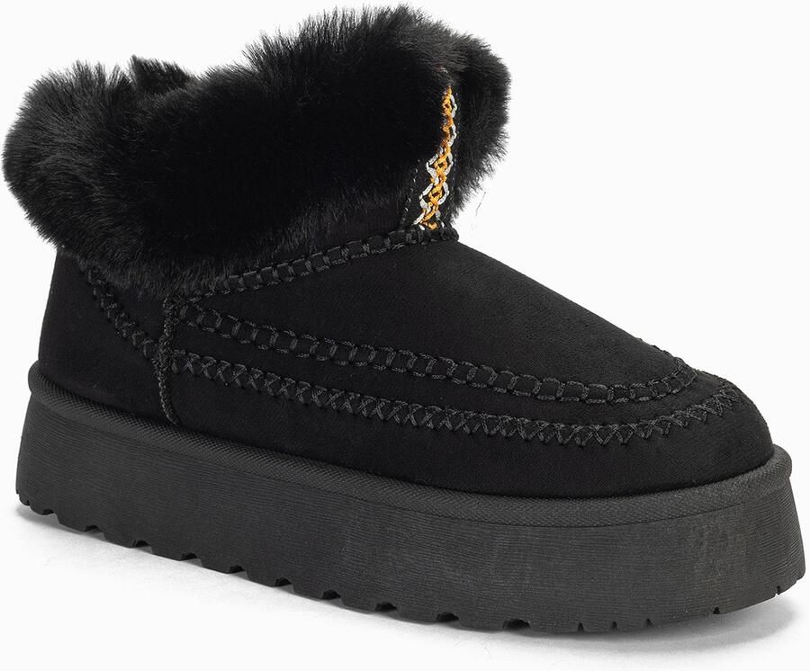 Island Boot Snowboots 'SHEILA' zwart