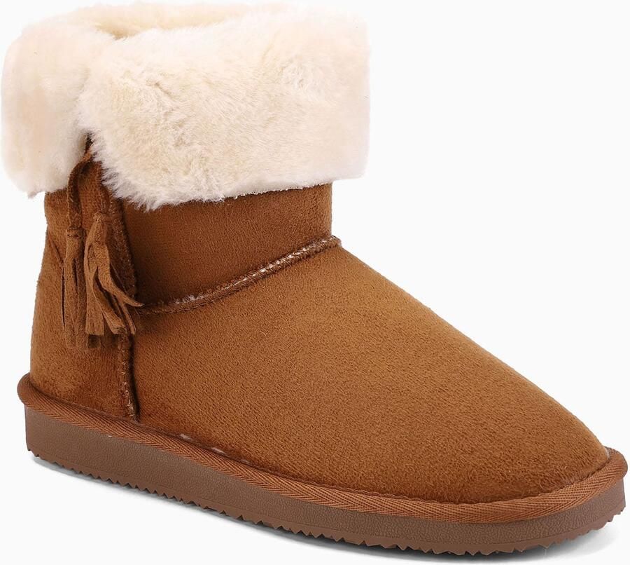 Island Boot Snowboots lichtbruin