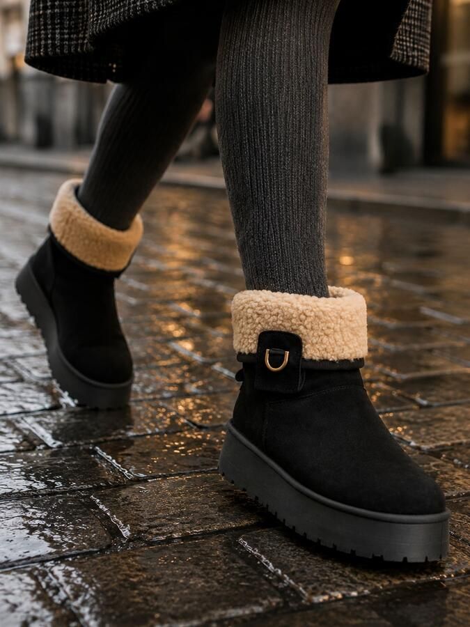 Island Boot Snowboots 'SILENE' zwart - Foto 3