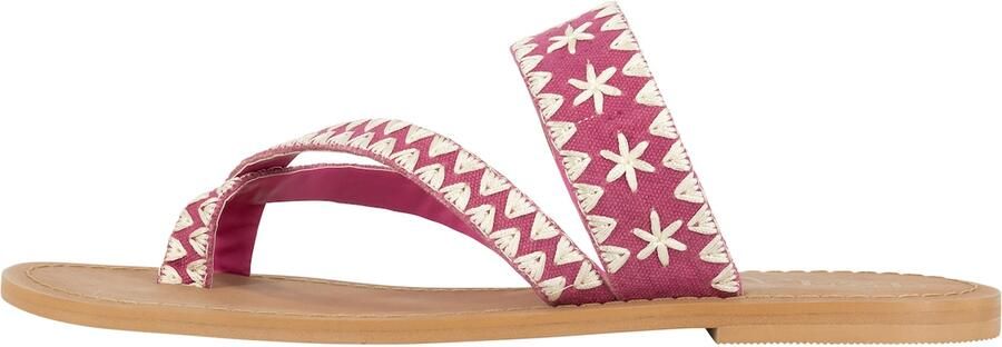 IZIA Teenslipper pitaja roze wit