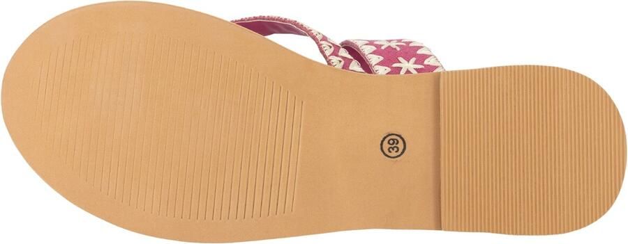 IZIA Teenslipper pitaja roze wit - Foto 6
