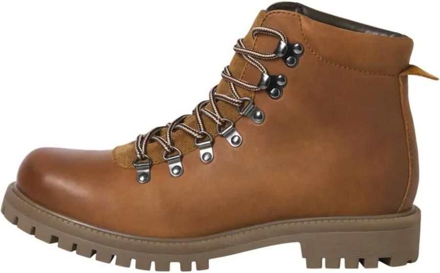 Jack & jones Platte laarzen Jack & Jones 12296369 DAMIAN LEATHER BOOT-COGNAC - Foto 6