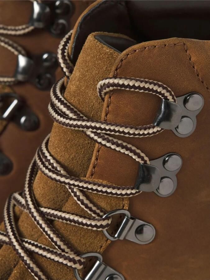 Jack & jones Platte laarzen Jack & Jones 12296369 DAMIAN LEATHER BOOT-COGNAC - Foto 4