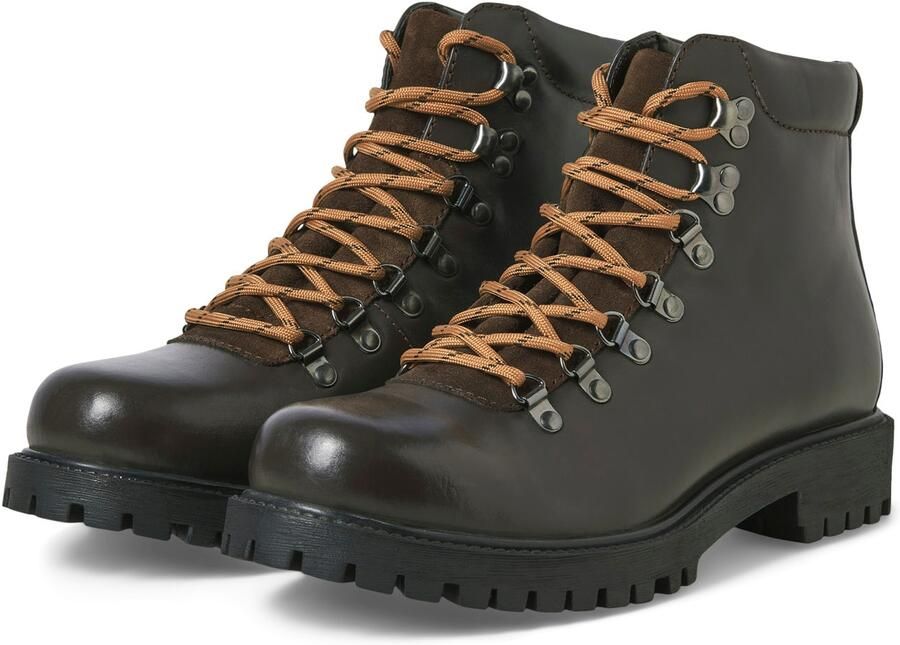 JACK & JONES JACK&JONES JFWDAMIAN LEATHER BOOT STYD LN Heren Laarzen - Foto 4