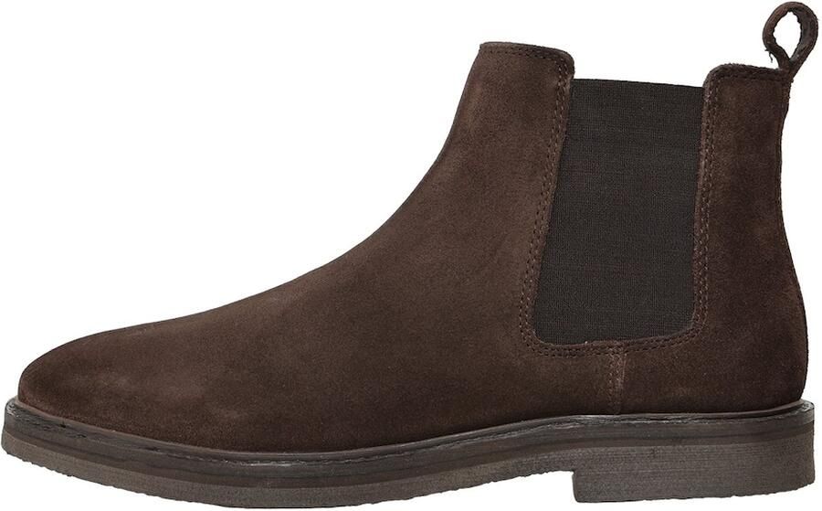 JACK & JONES Chelsea boots 'JFWLISBON' donkerbruin
