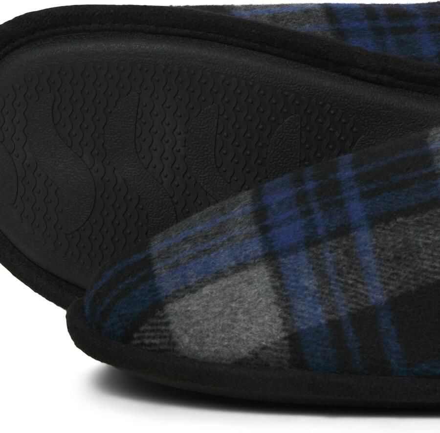 JACK & JONES Huisschoen blauw grijs antraciet zwart - Foto 3