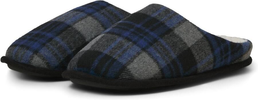JACK & JONES Huisschoen blauw grijs antraciet zwart - Foto 5