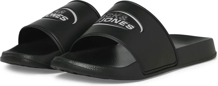 JACK & JONES Muiltjes 'JFWOSCAR' antraciet wit - Foto 4