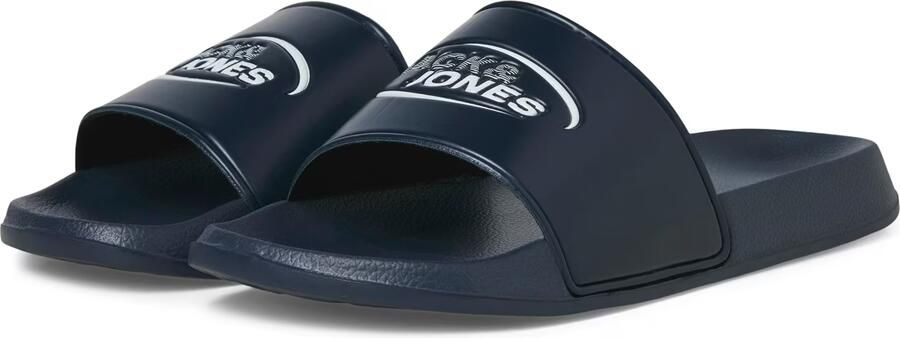 JACK & JONES Muiltjes 'JFWOSCAR' navy wit - Foto 4