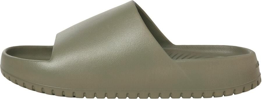 JACK & JONES Muiltjes 'Ripple Moulded' olijfgroen