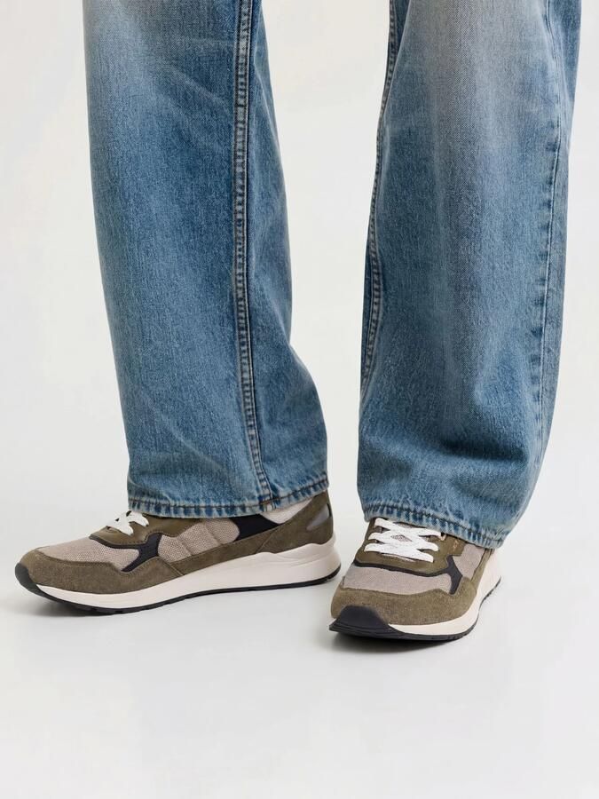 JACK & JONES JACK&JONES JFWJUPITER SYN SUEDE COMBO SNEAKER Heren Veterschoenen - Foto 4