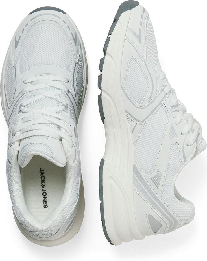 JACK & JONES Sneakers laag 'JFWASTRA' zilver wit - Foto 4