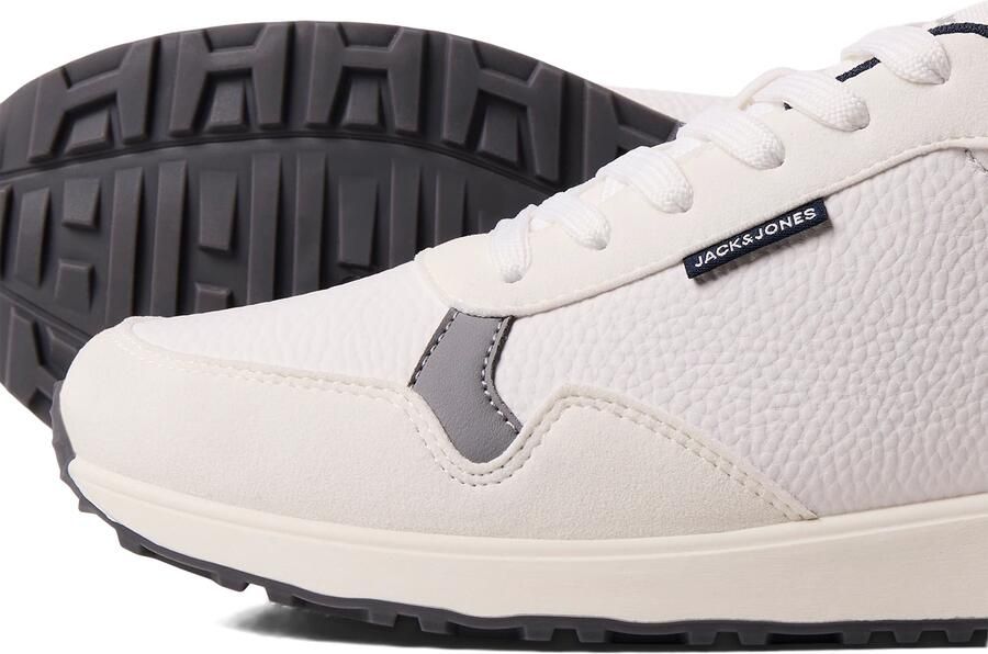 JACK & JONES Sneakers laag 'JFWBOWDEN' nachtblauw donkergrijs wit wolwit - Foto 4