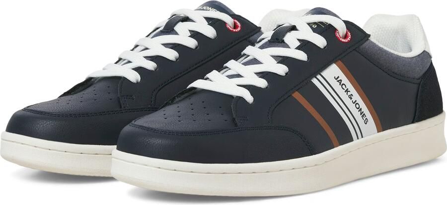 JACK & JONES Sneakers laag 'JFWDAXON' navy bruin wit - Foto 7