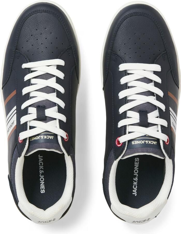 JACK & JONES Sneakers laag 'JFWDAXON' navy bruin wit - Foto 6