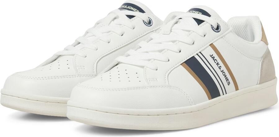 JACK & JONES Sneakers laag 'JFWDAXON' taupe navy karamel wit - Foto 4