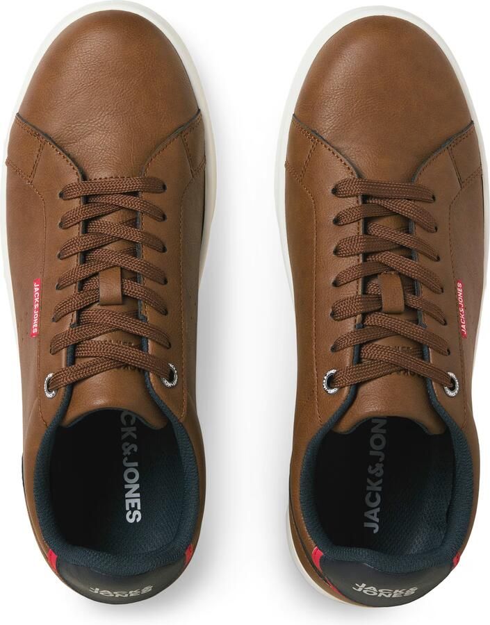 JACK & JONES JACK&JONES JFWHASTINGS PU SNEAKER Heren Veterschoenen - Foto 4