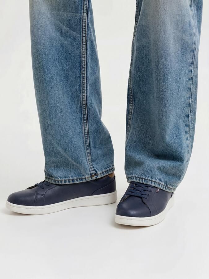 JACK & JONES JACK&JONES JFWHASTINGS PU SNEAKER Heren Veterschoenen - Foto 3