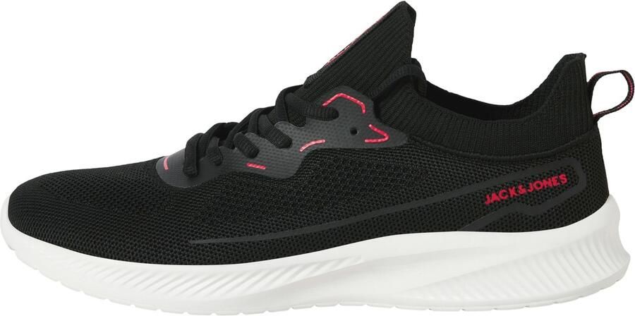JACK & JONES Sneakers laag 'JFWJOSHUA' antraciet grenadine wit