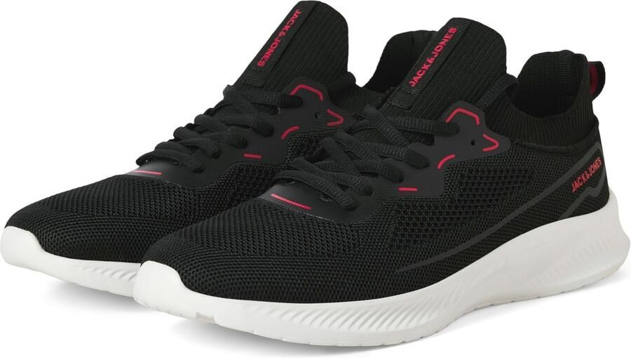 JACK & JONES Sneakers laag 'JFWJOSHUA' antraciet grenadine wit - Foto 4