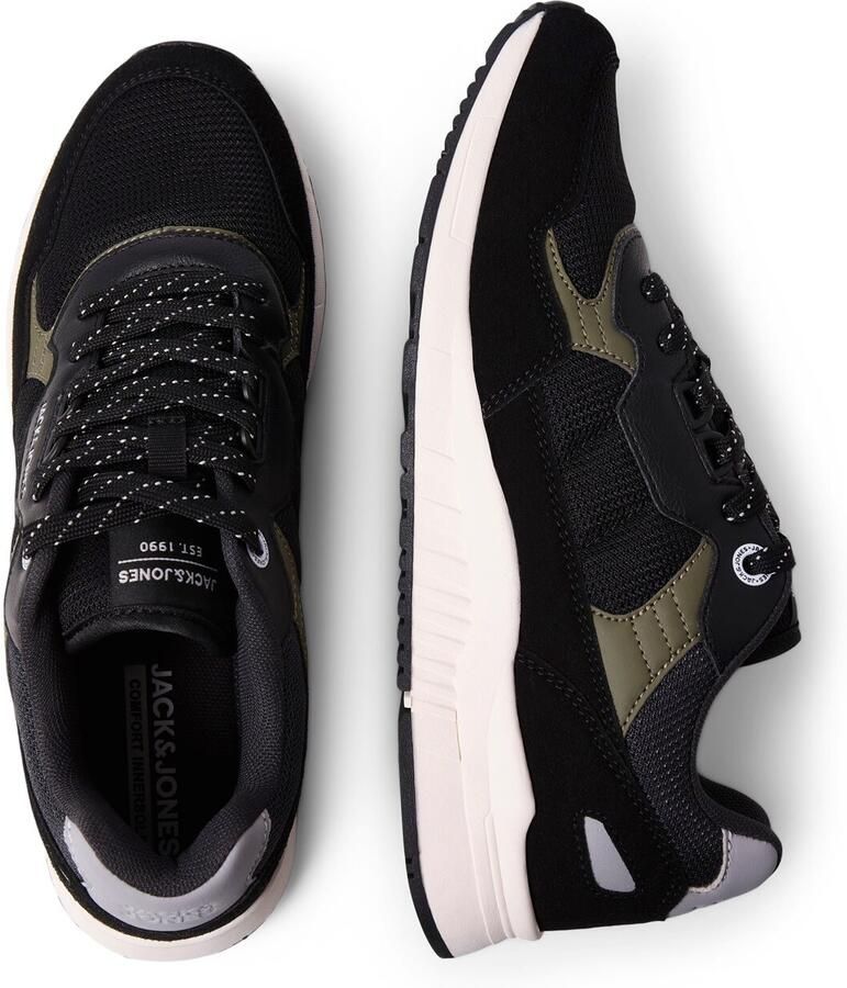 JACK & JONES Sneakers laag 'JFWJUPITER' grijs olijfgroen zwart - Foto 3
