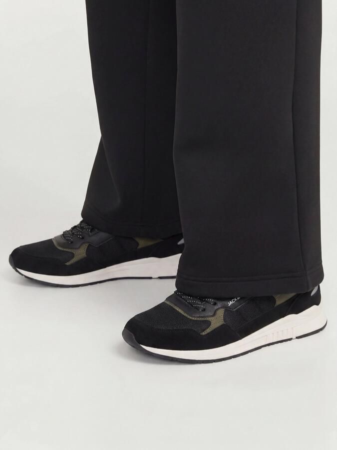 JACK & JONES Sneakers laag 'JFWJUPITER' grijs olijfgroen zwart - Foto 4