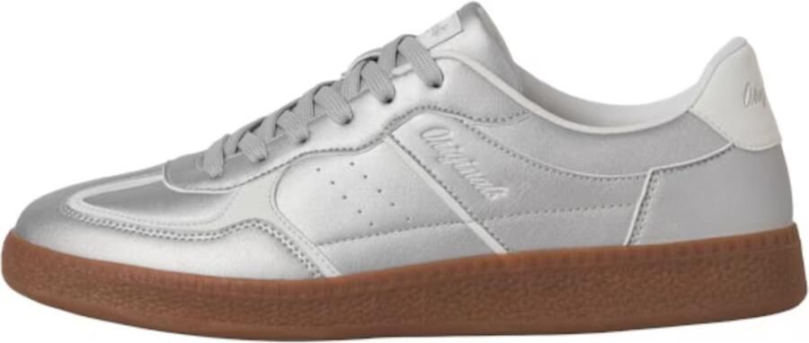 JACK & JONES Sneakers laag 'JFWMORGEN' sepia zilver wit - Foto 2