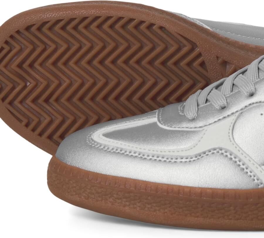 JACK & JONES Sneakers laag 'JFWMORGEN' sepia zilver wit - Foto 3
