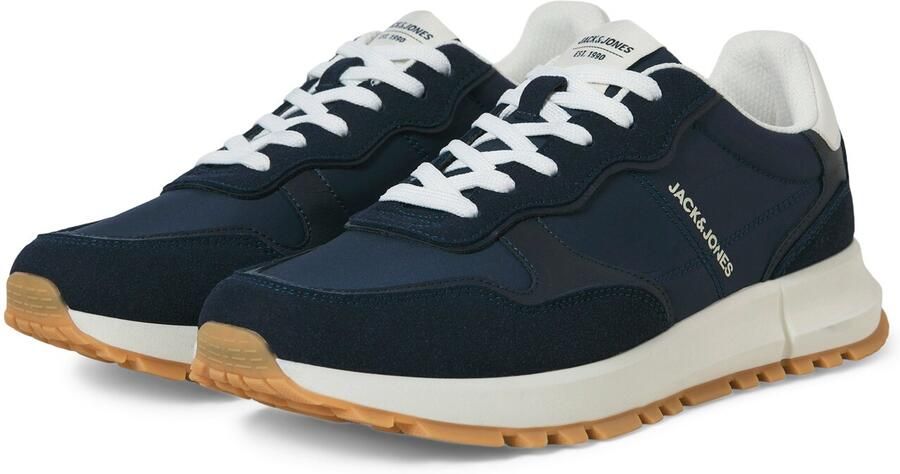 JACK & JONES Sneakers laag 'JFWRomano' navy wit - Foto 4