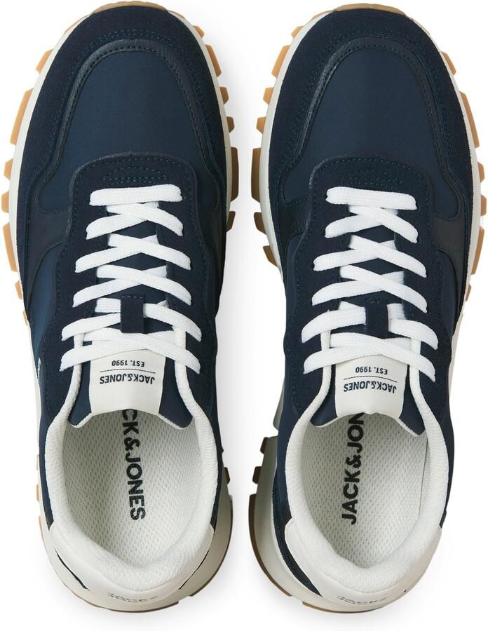 JACK & JONES Sneakers laag 'JFWRomano' navy wit - Foto 3