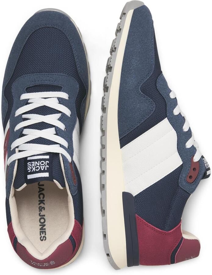 JACK & JONES JACK&JONES FOOTWEAR JFWSTELLAR MESH MAJOLICA BLUE NOOS Heren Sneakers - Foto 3