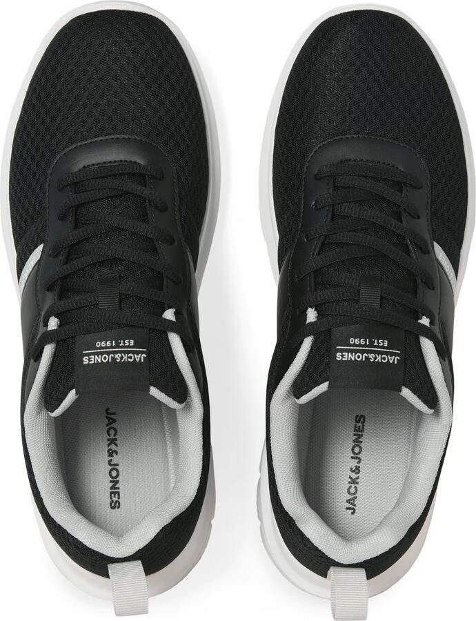 JACK & JONES Sneakers laag 'JFWTAYLOR' grijs zwart wit - Foto 3