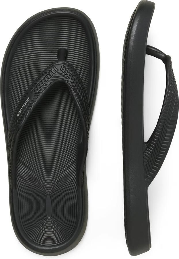JACK & JONES Teenslippers 'JFWLAGOON' antraciet - Foto 4