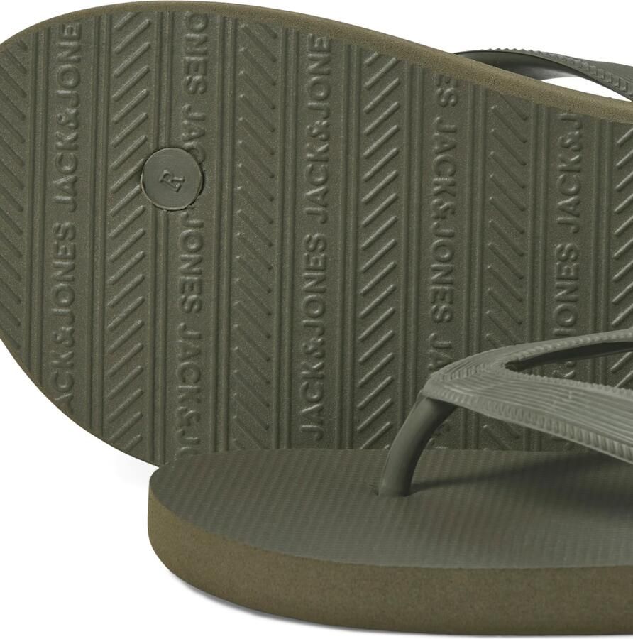 JACK & JONES Teenslippers 'JFWSOLID' olijfgroen - Foto 2