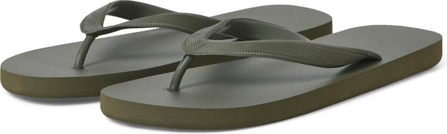 JACK & JONES Teenslippers 'JFWSOLID' olijfgroen - Foto 4