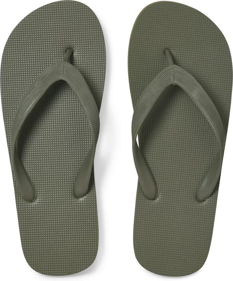 JACK & JONES Teenslippers 'JFWSOLID' olijfgroen - Foto 3